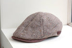 Tweed cycle hunting cap